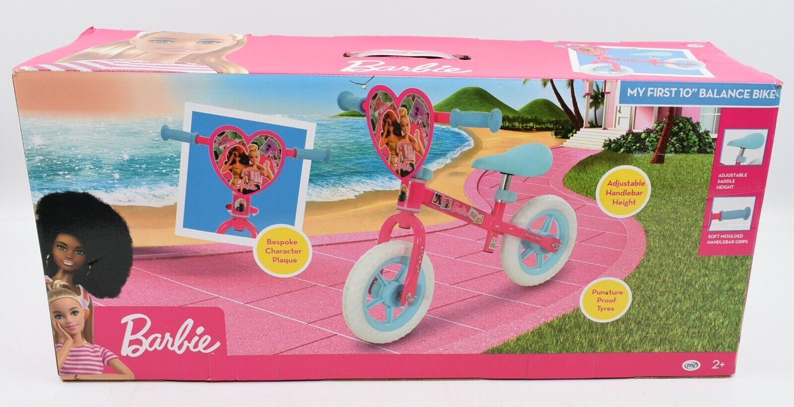 BARBIE My First 10" Balance Bike (by MV), for 2+ years
