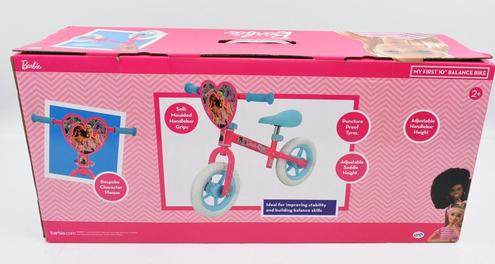 BARBIE My First 10" Balance Bike (by MV), for 2+ years