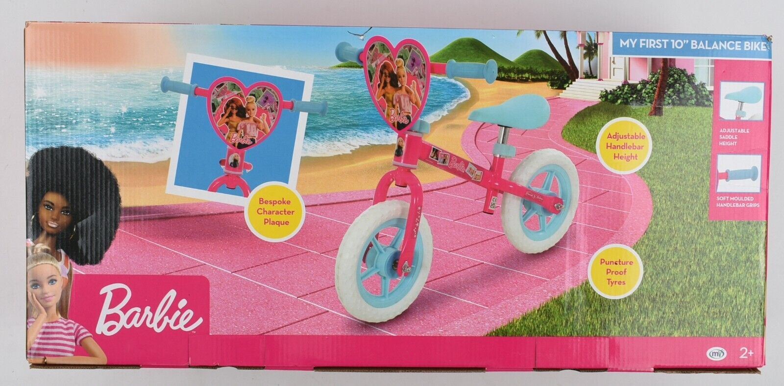 BARBIE My First 10" Balance Bike (by MV), for 2+ years