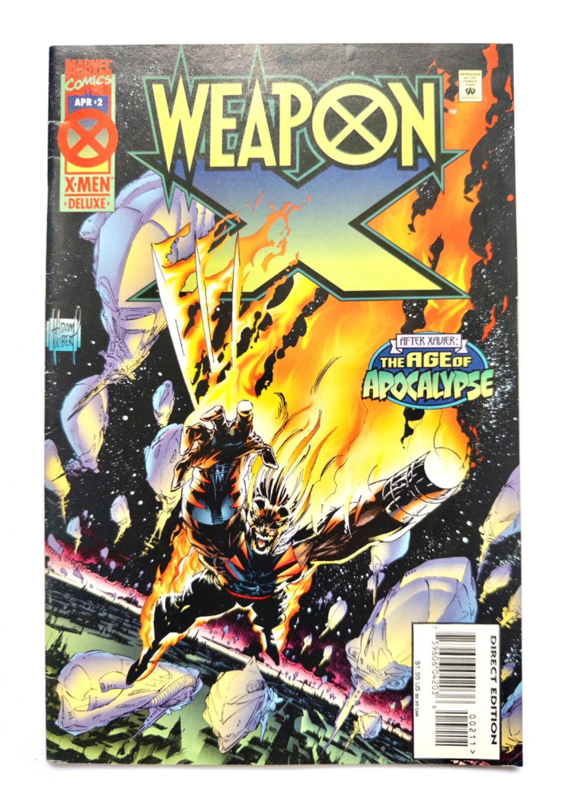 Marvel Comics X Men Deluxe Weapon X