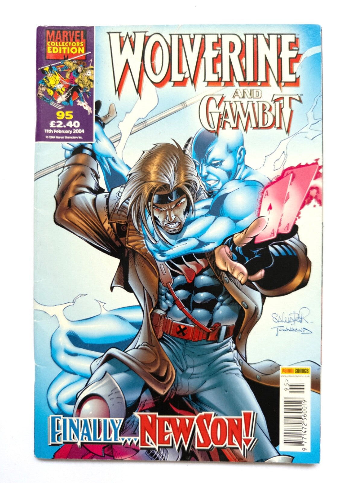 Marvel Collectors Edition Wolverine and Gambit comics