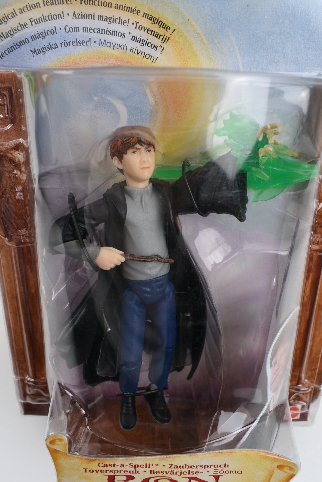 Harry Potter - Cast-a-Spell RON WEASLEY Figure - Mattel (2001)