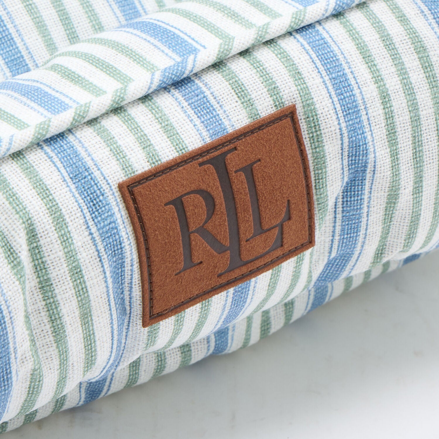 Lauren Ralph Lauren Multicolour Striped Cuddler Pet Bed 61x50cm
