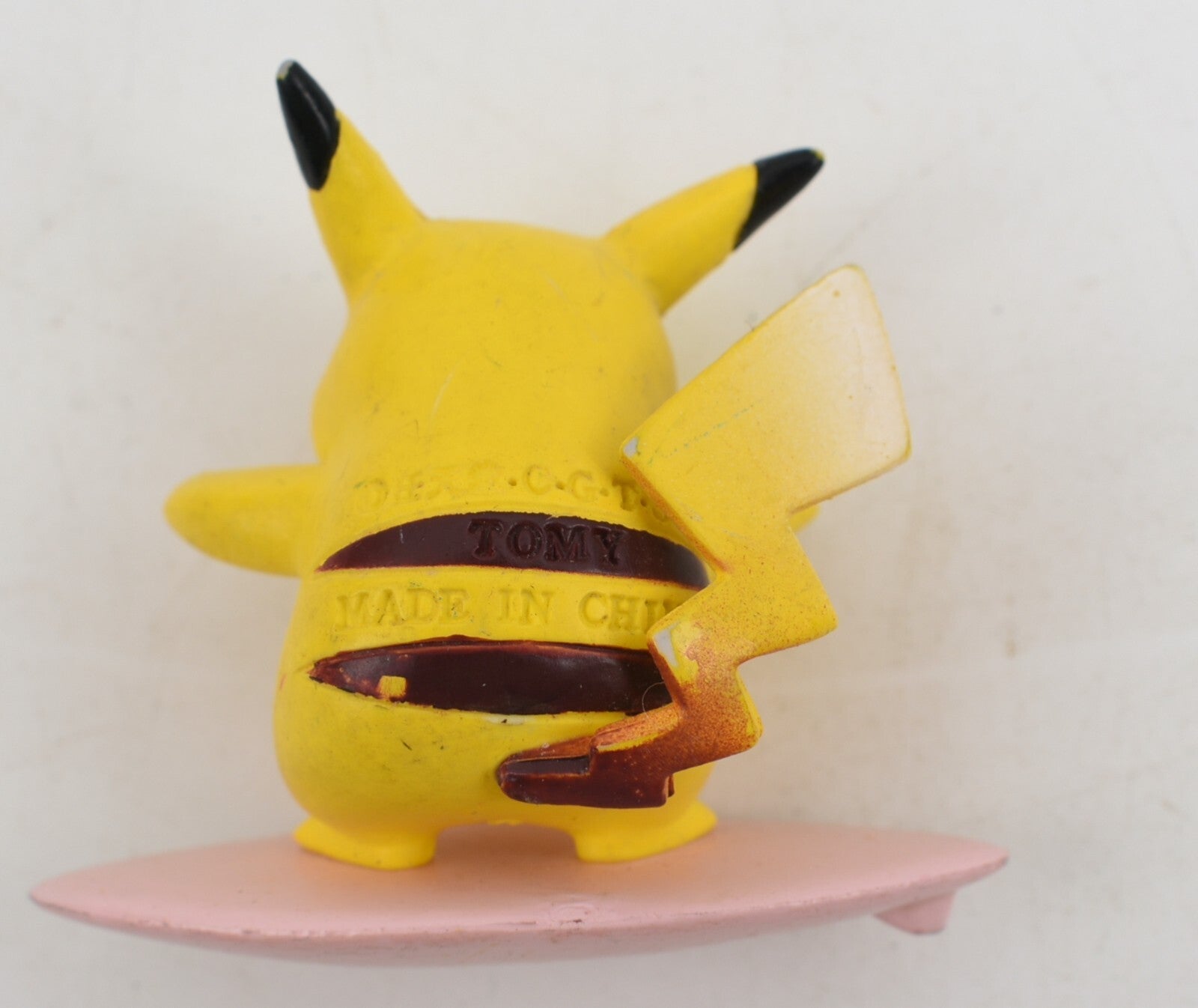 Vintage 1999 TOMY CGTSJ Nintendo Pokémon Figure ~ #25 Surfing Pikachu