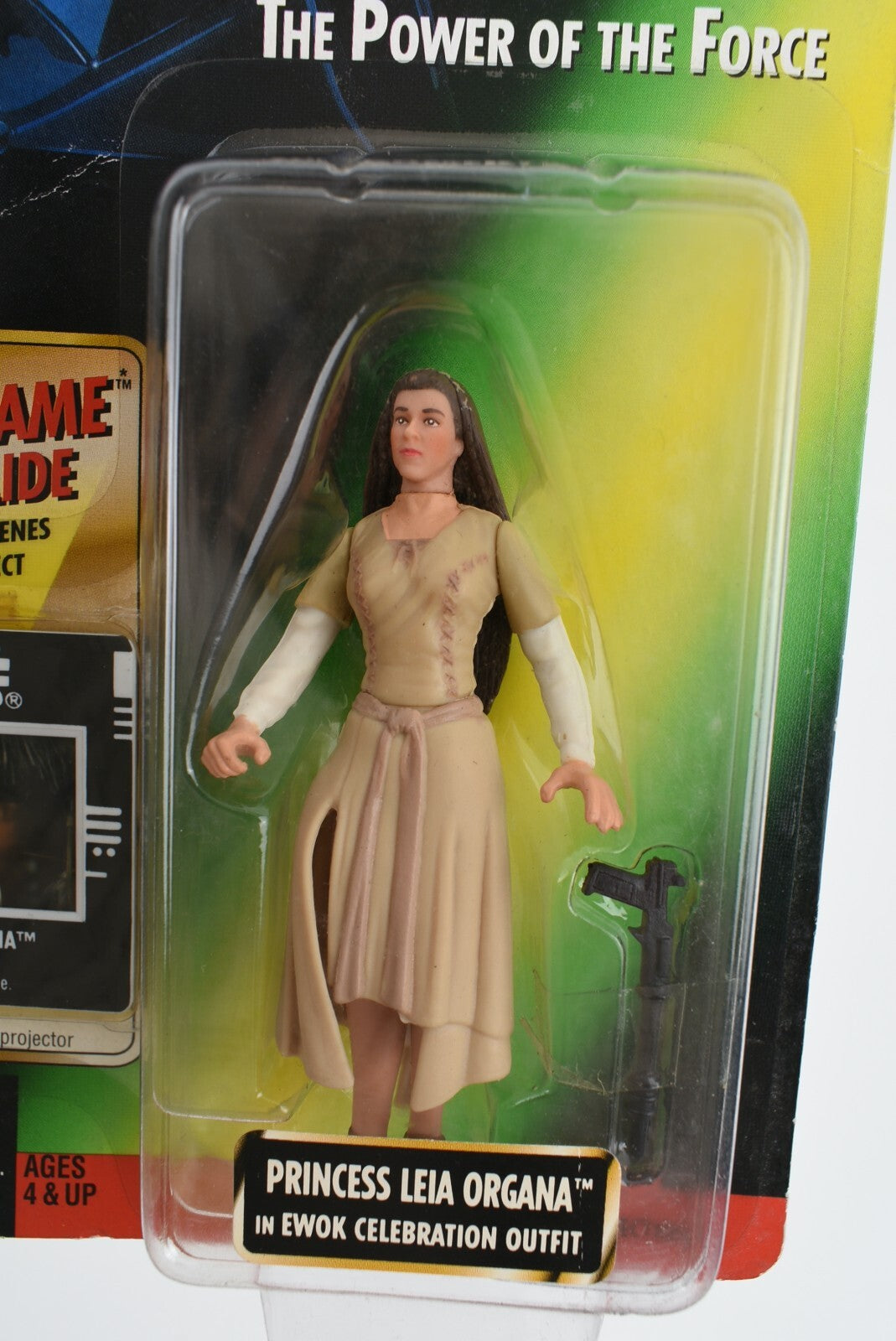 Star Wars: The Power of The Force - PRINCESS LEIA ORGANA in Ewok Outfit , Kenner