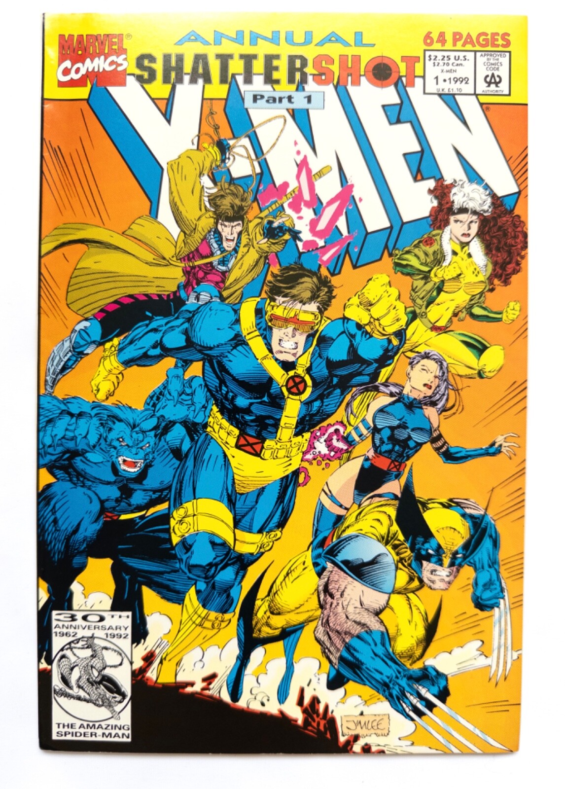 Marvel Annual Shattershot X Men Comic