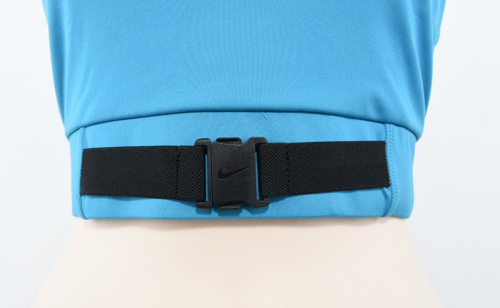 NIKE Dri-Fit Womens Buckle Front Training Crop Tank Top, Teal, size M /UK 12