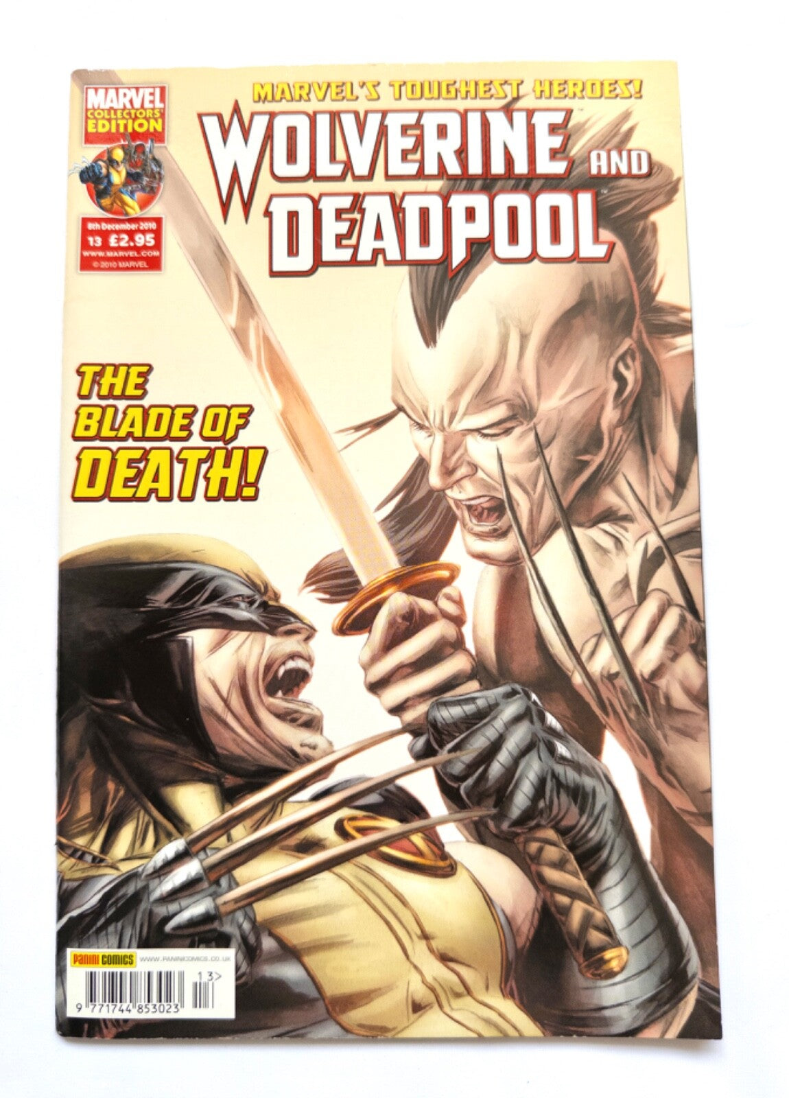 Marvel Collectors Edition Wolverine and Deadpool Comic book
