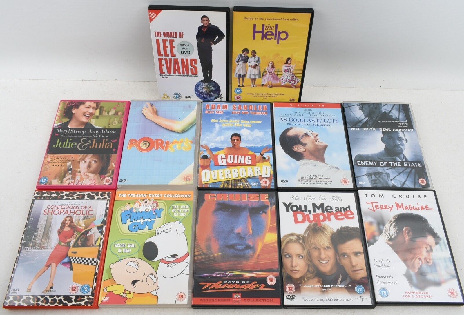 34x DVDs JOB LOT / BUNDLE ~ Mixed Genres