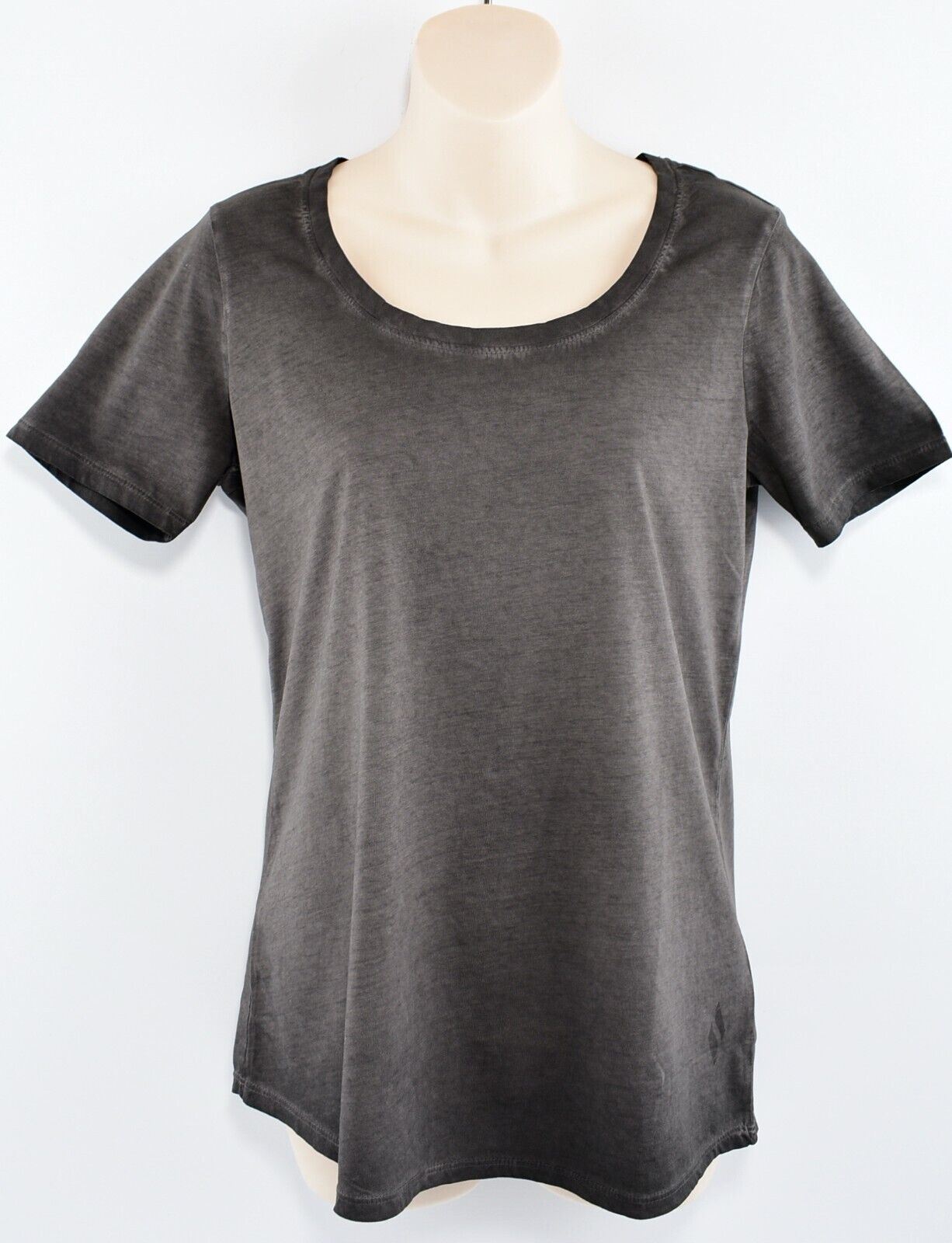 SKECHERS Women's Tunic Tee, T-shirt, Washed Black, size MEDIUM