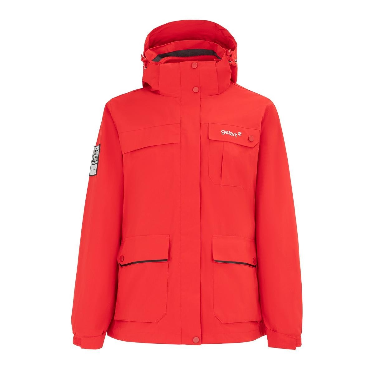 Gelert Women's 3-in-1 Windproof Fleece Lined Detachable Hood Jacket UK8
