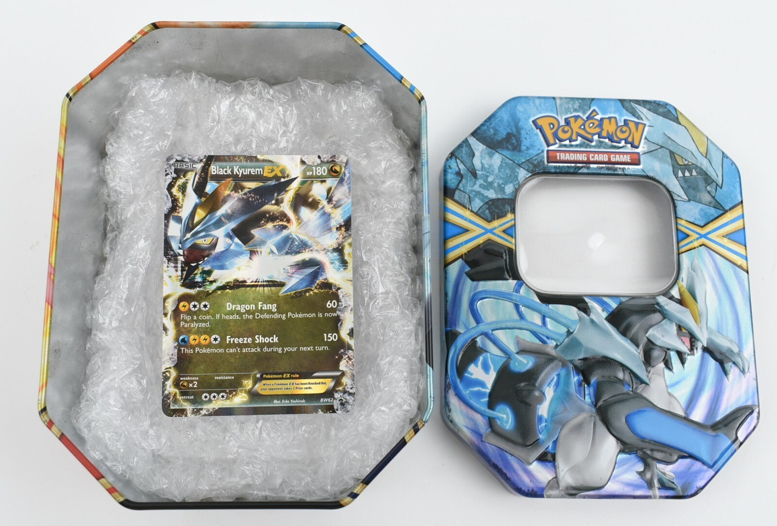 BLACK KYUREM - Pokemon Card in Original Matching Tin