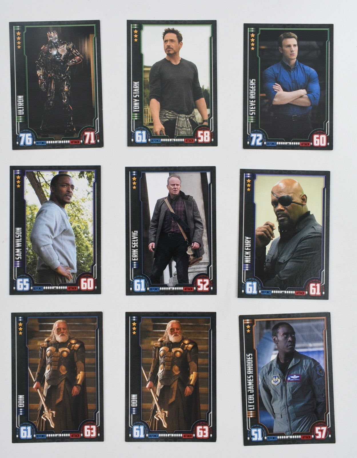 Topps Marvel Hero Attax ~ Trading Cards Bundle / Lot of 52 Cards