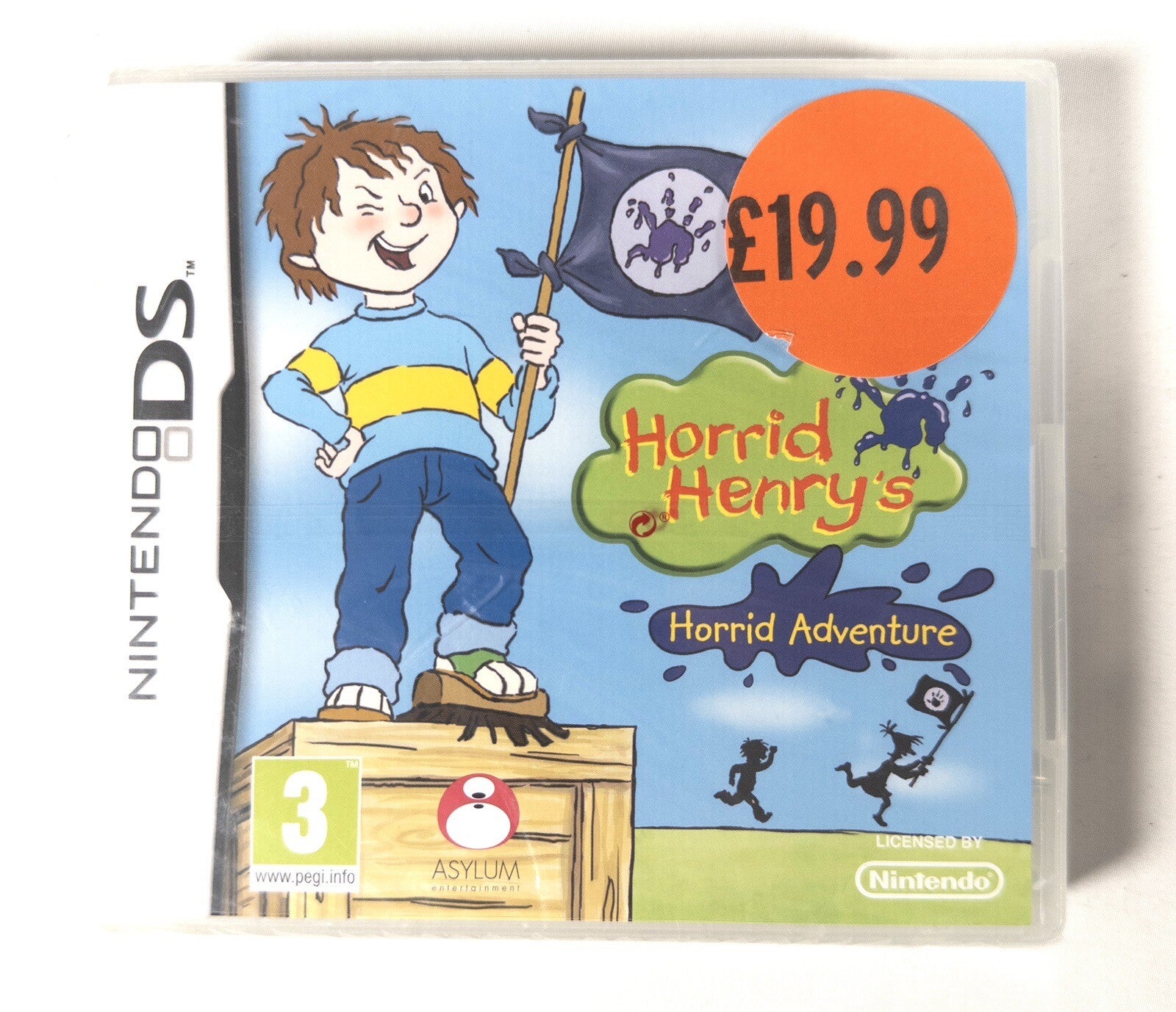 NINTENDO DS- HORRID HENRY'S HORRID ADVENTURE Game