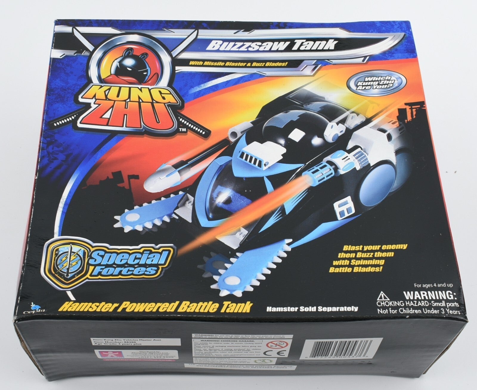 Kung Zhu - Hamster Buzzsaw Tank (Zhu Zhu Pets)