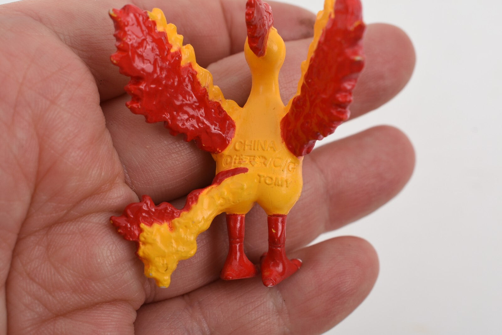 Vintage 1999 TOMY CGTSJ Nintendo Pokémon Figure - Moltres