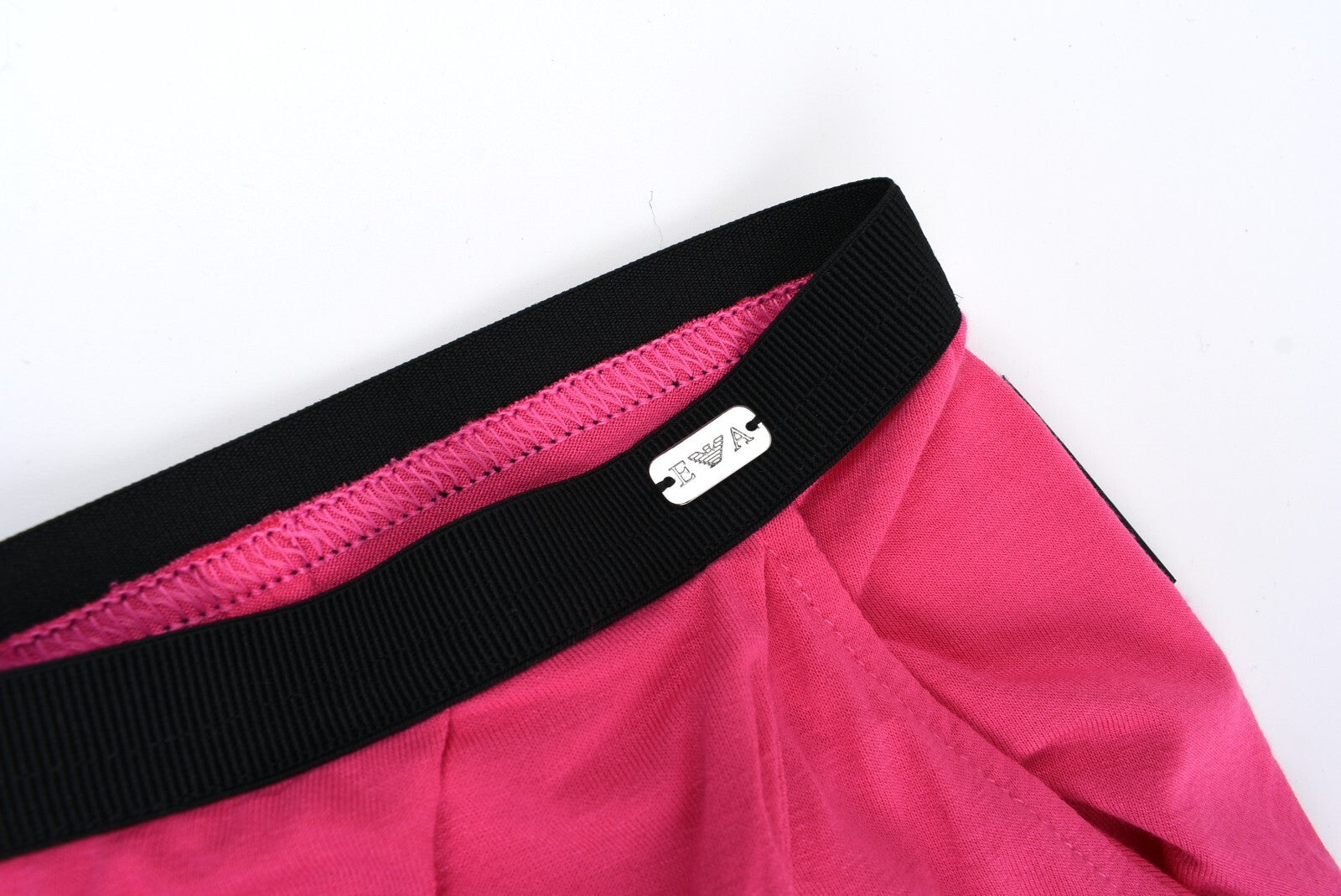 EA Emporio Armani Soft Cotton Jersey Lounge Pyjama Pants, Pink, size XS