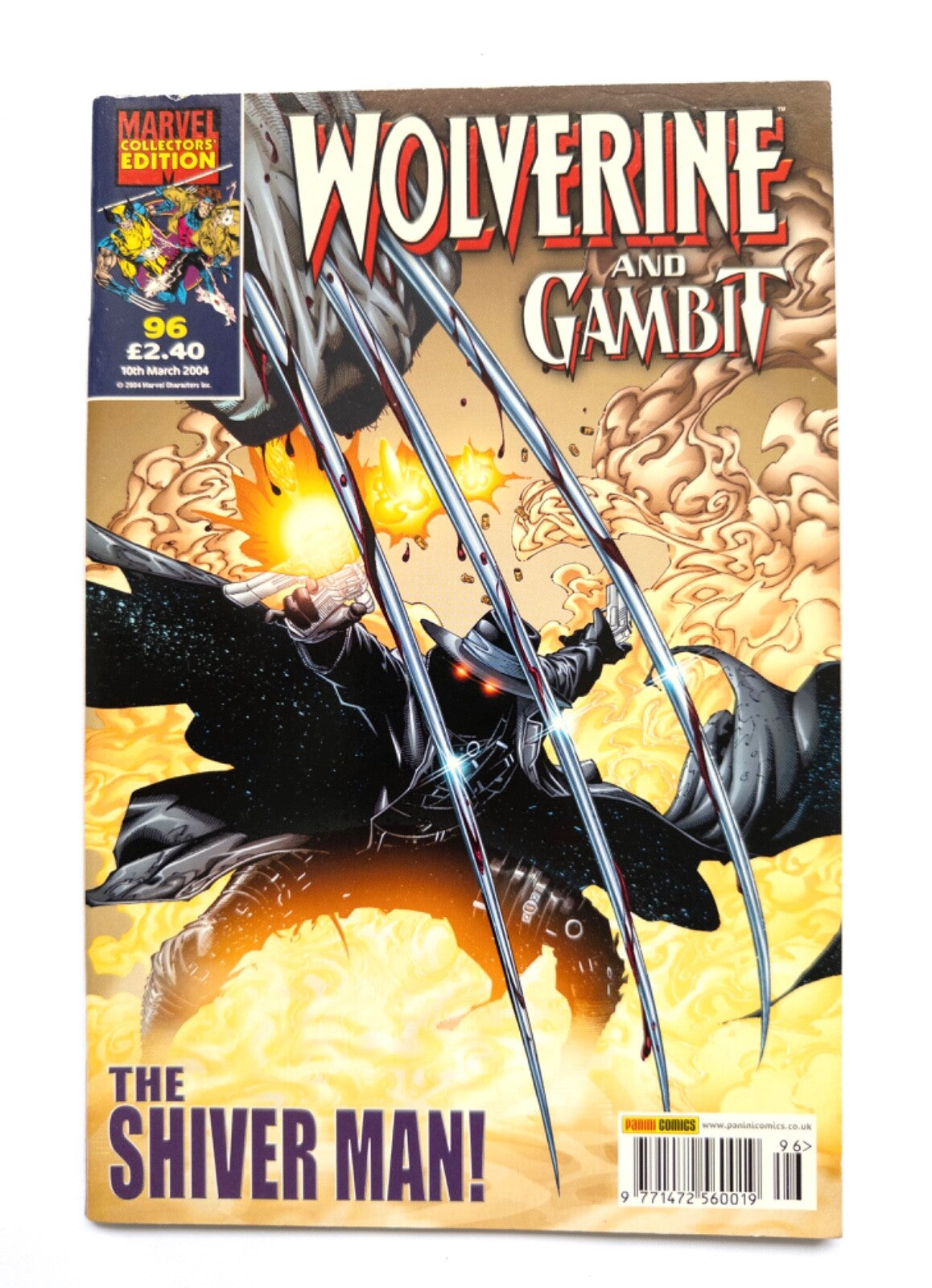 Marvel Collectors Edition Wolverine and Gambit comics