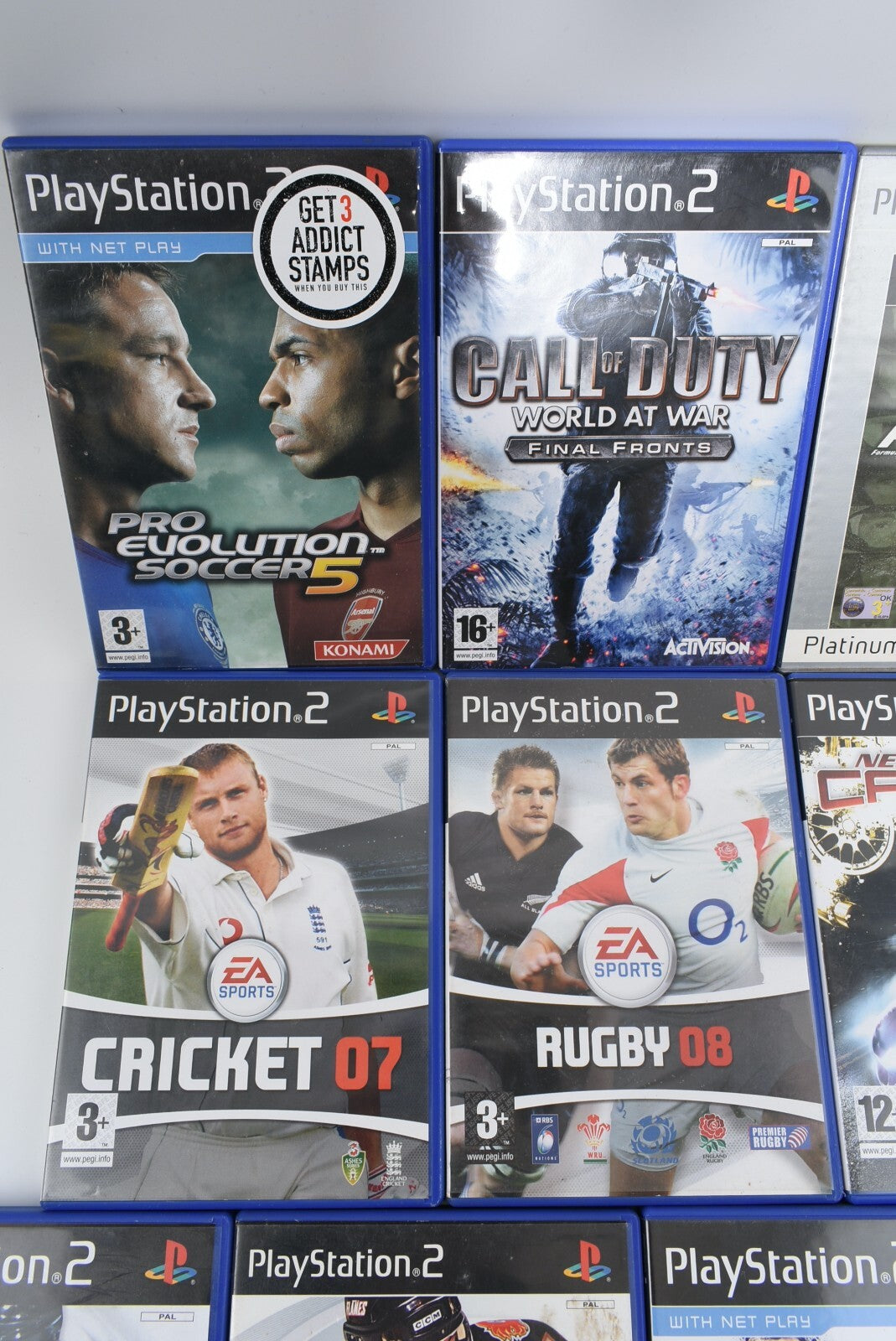 PLAYSTATION 2 PS2 Games JOB LOT/BUNDLE ~ 18 Games Total