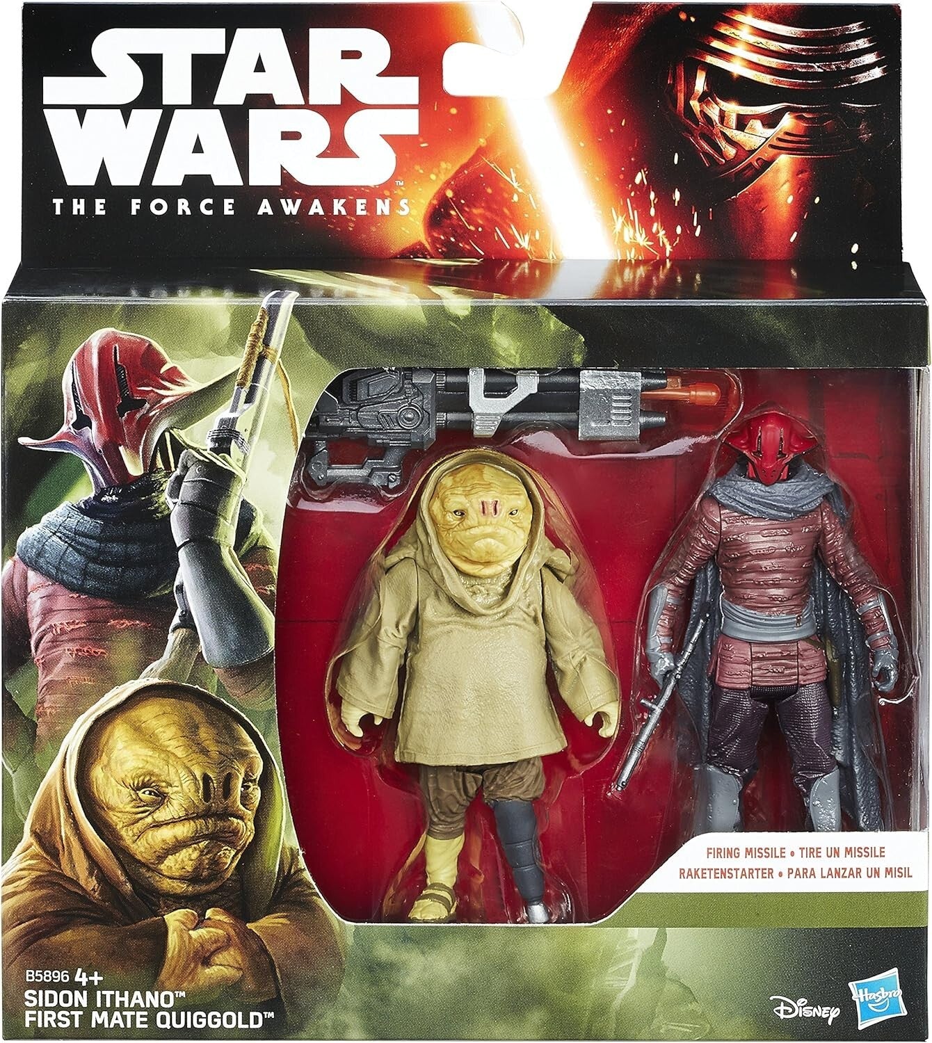 STAR WARS: The Force Awakens - SIDON ITHANO & FIRST MATE QUIGGOLD