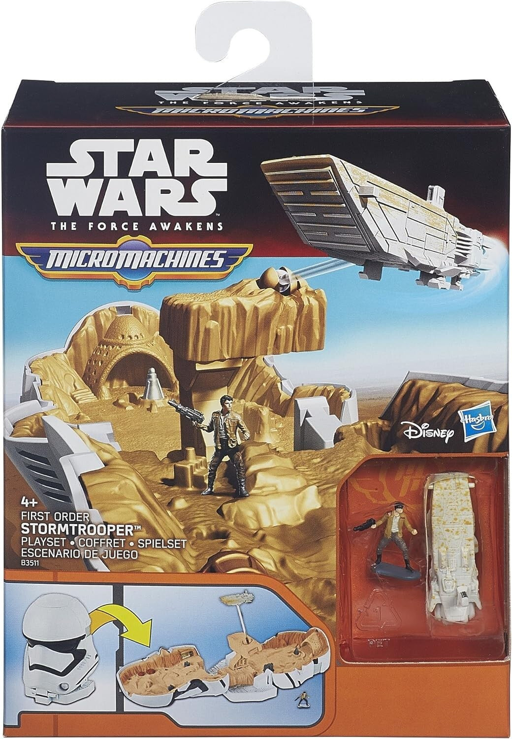 STAR WARS: The Force Awakens - MicroMachines - First Order Stormtrooper Playset
