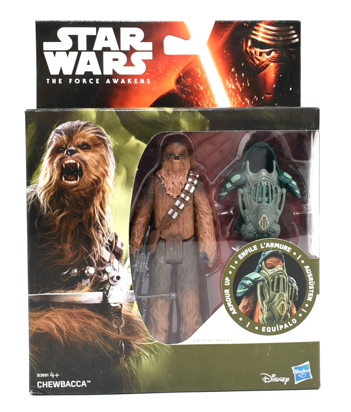 STAR WARS: The Force Awakens - CHEWBACCA Armour Up Figure