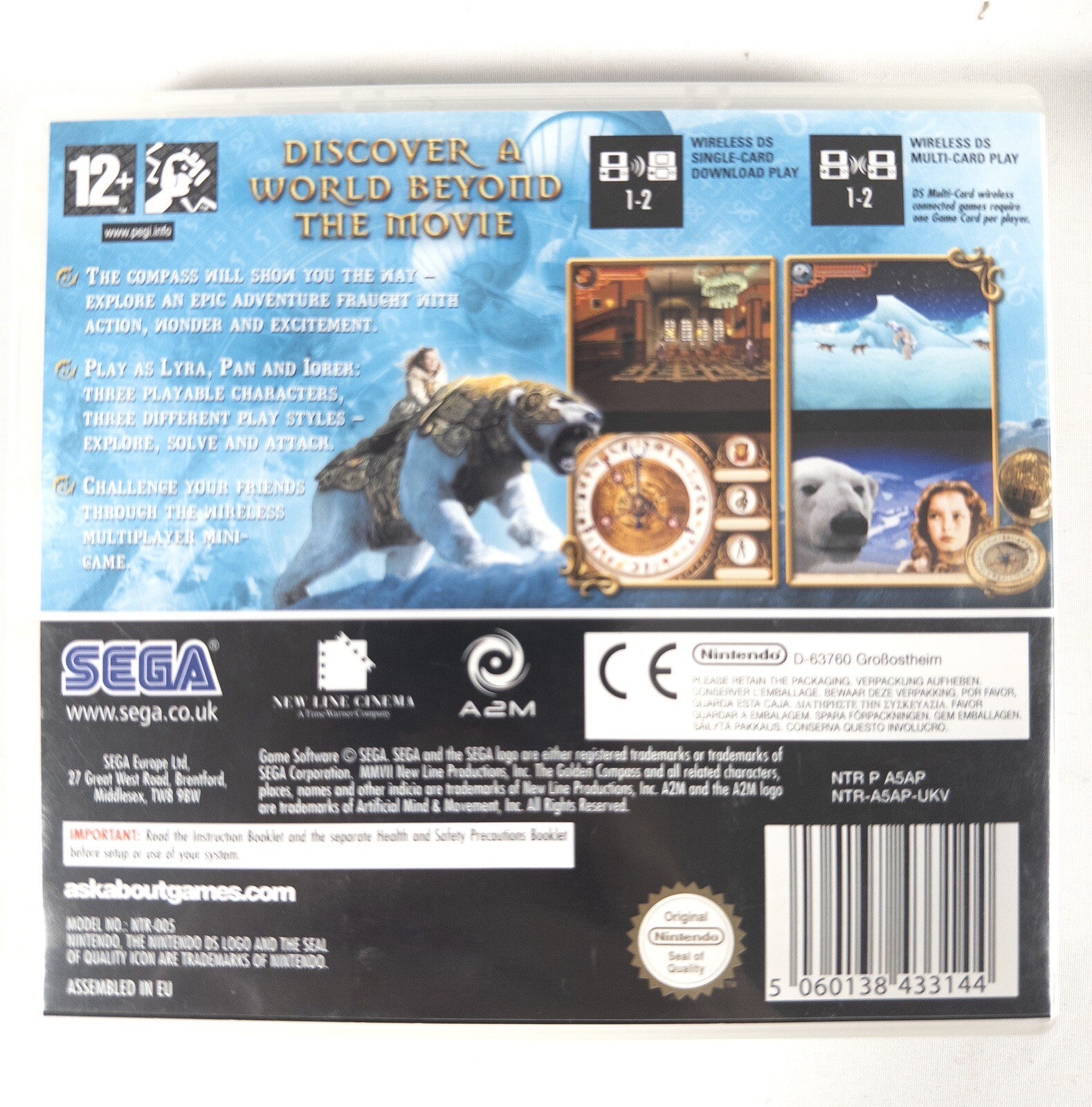 NINTENDO DS- The Golden Compass The Official Videogame