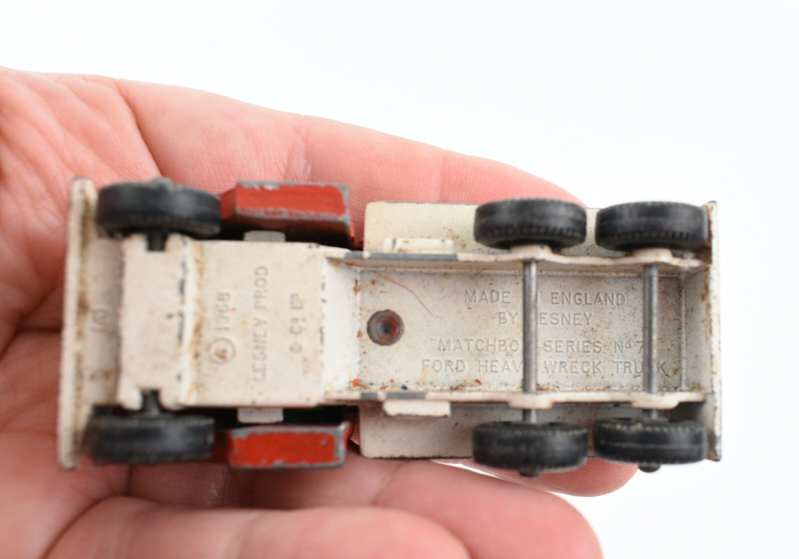 Vintage Lesney - No:71 Ford Heavy Wreck ESSO Truck, Die-Cast Model Truck