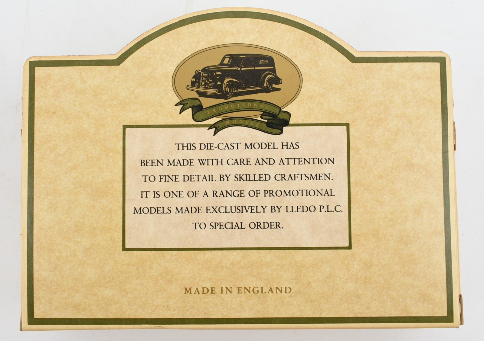 LLEDO Promo Model 1920 Ford Model 'T' Van - DAILY MIRROR