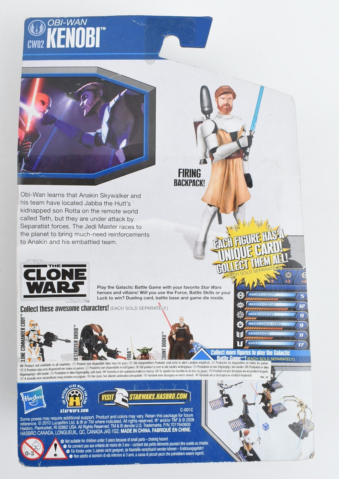 Star Wars - The Clone Wars - OBI-WAN KENOBI Action Figure