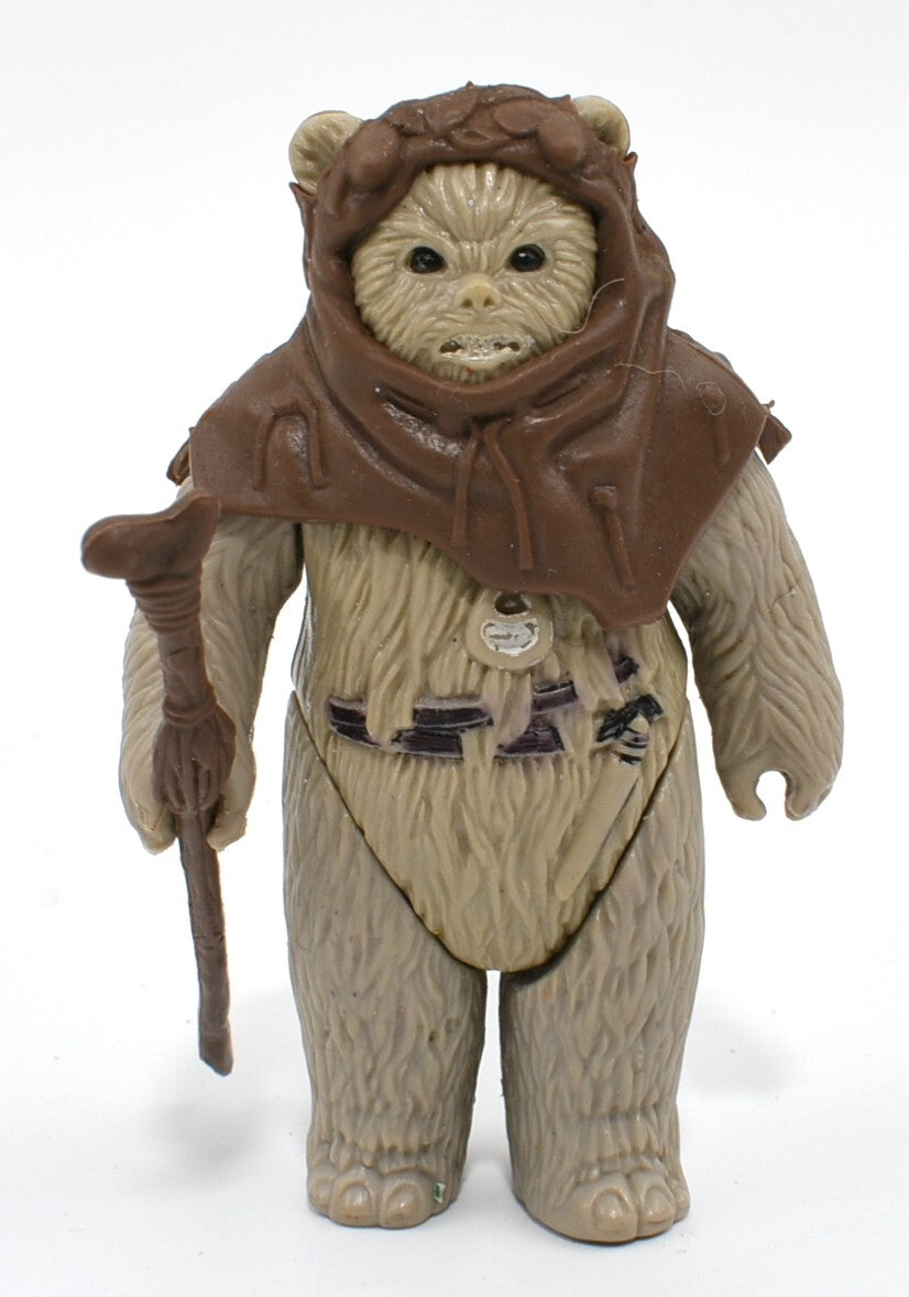 Collectable Vintage Star Wars CHIEF CHIRPA EWOK Figure With Accessories (1983)