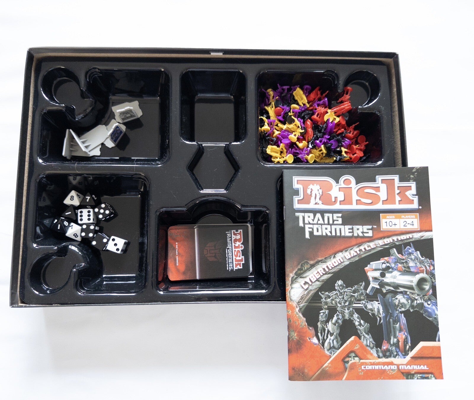 RISK Transformers Cybertron Battle Edition Board Game Complete Game