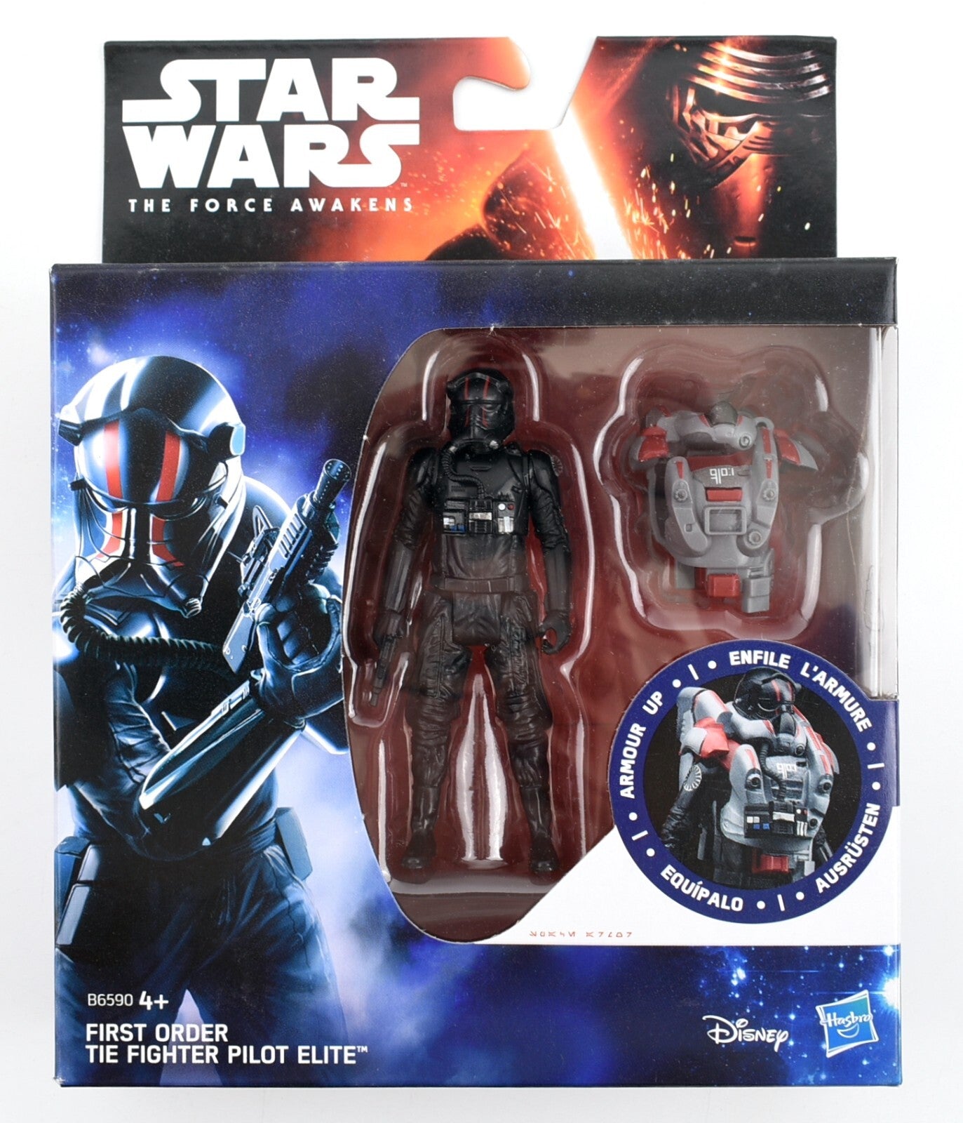 STAR WARS: The Force Awakens - FIRST ORDER TIE FIGHTER PILOT ELITE Armour Up