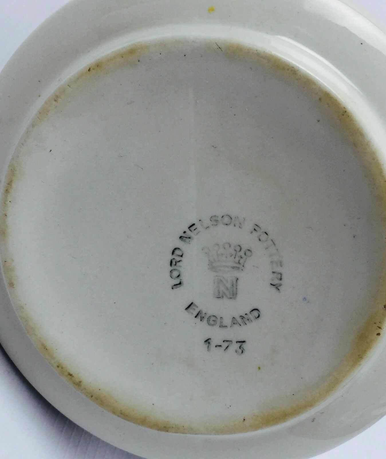 Lord Nelson Ware Pottery Milk Jug *defect*