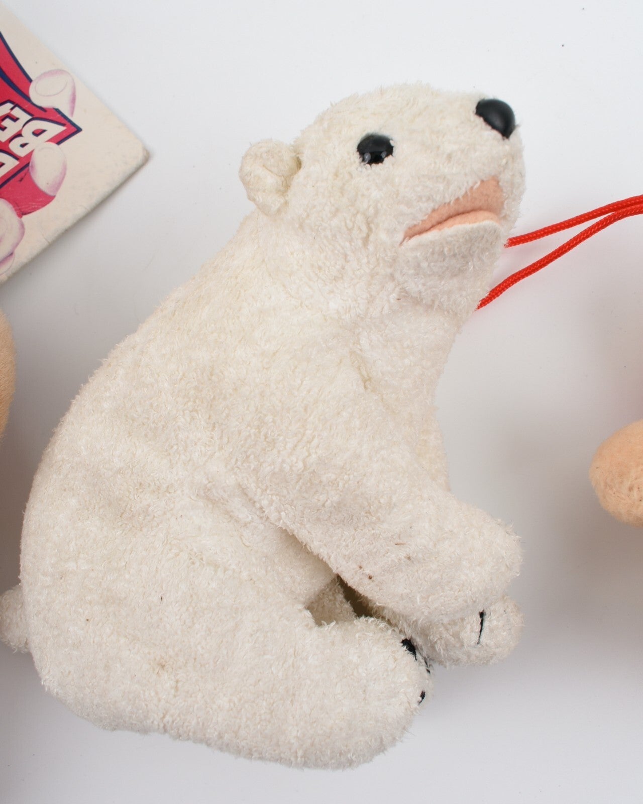 Set /Bundle of 3x Plush Soft Toys, Ty, Forever Friends, Bean Bear
