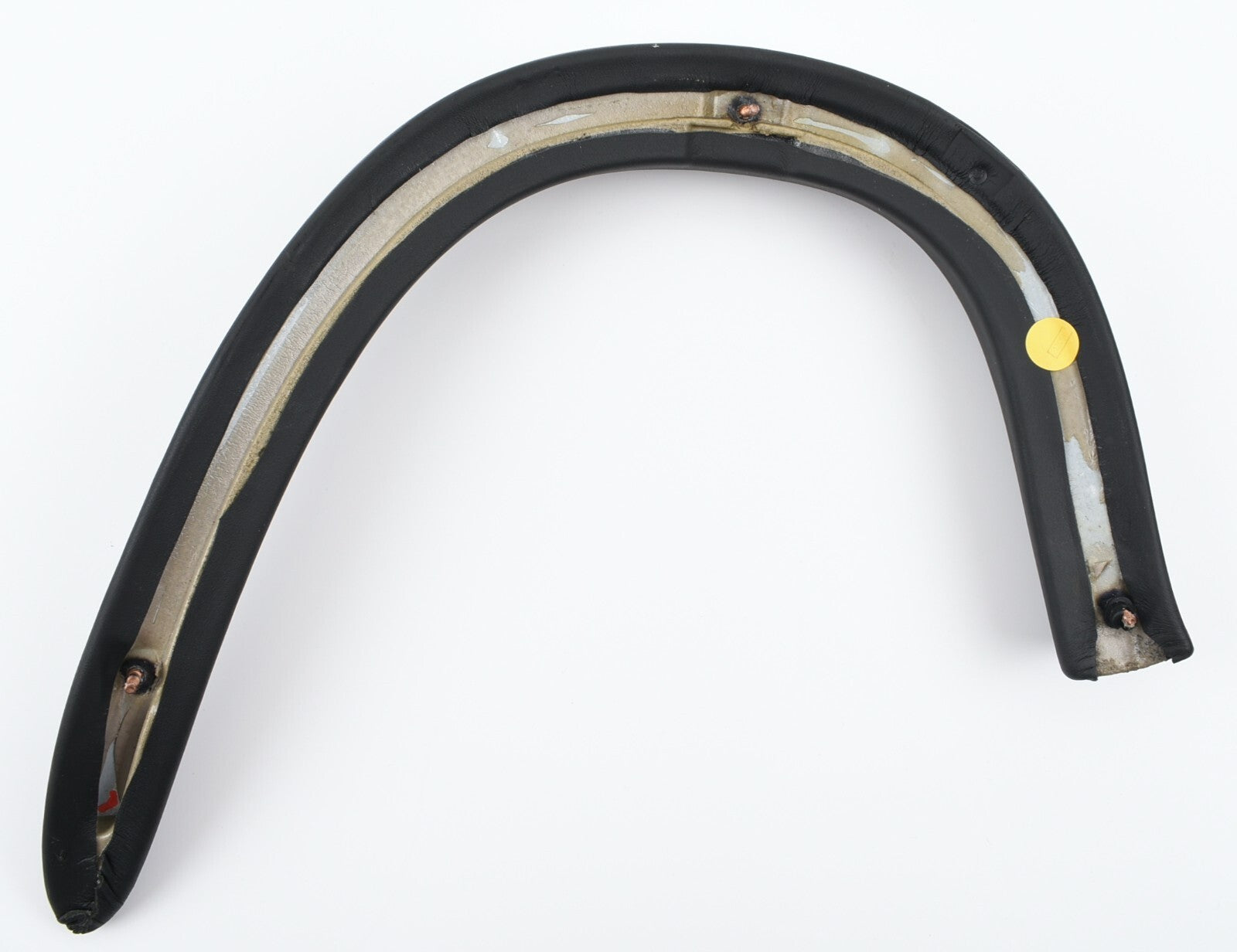 Porsche Boxster 986 - Black Leather Roll Bar Trim (right part) 986.580.512