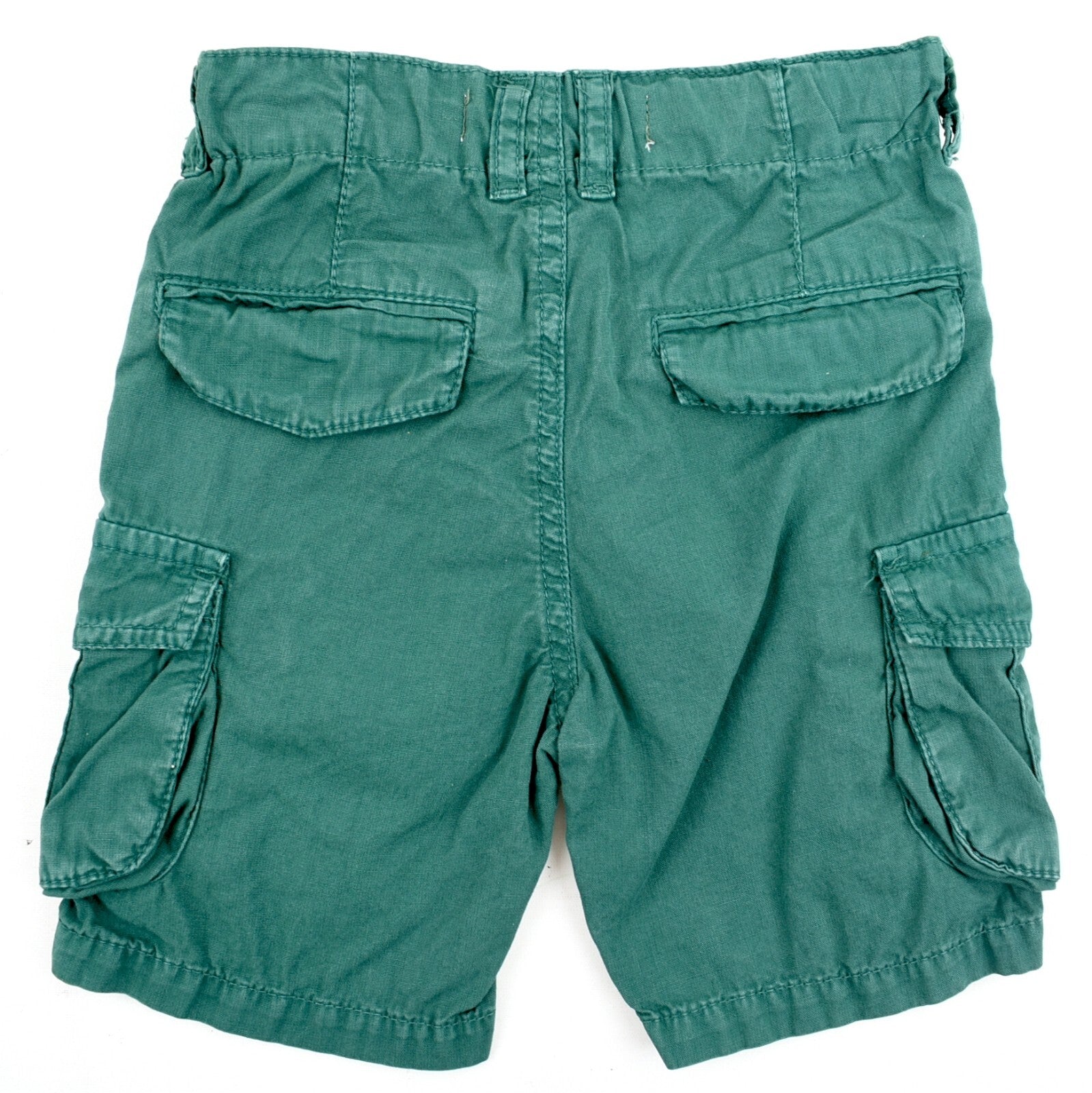 MINOTI Baby Boys Kids Woven Canvas Combat Shorts, Green, size 2 years