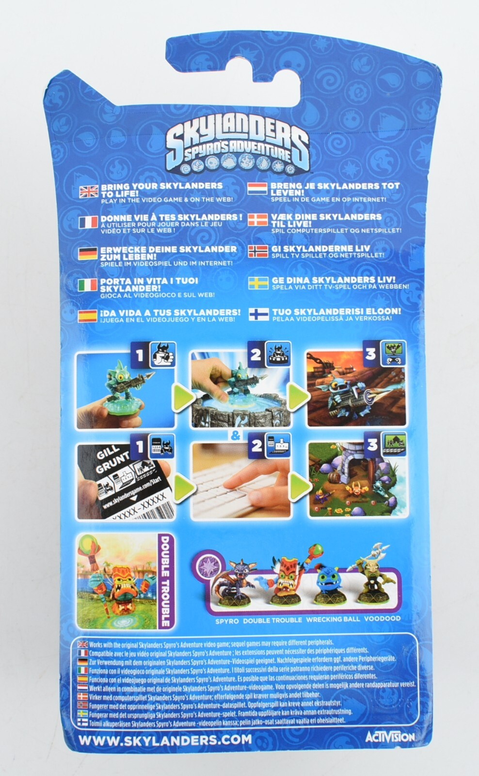 Skylanders Spyro's Adventure: DOUBLE TROUBLE Figure, Activision (2011)