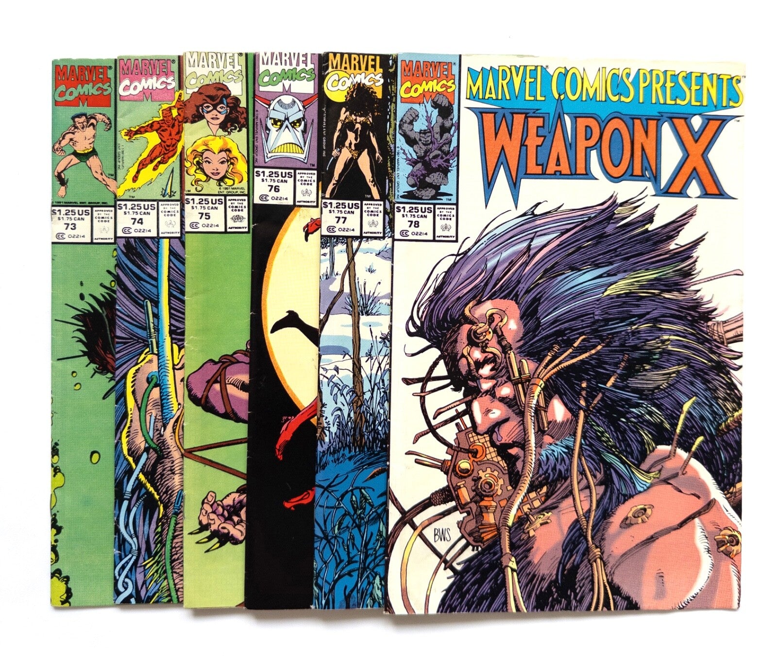 Marvel Comics Weapon X Issues 73-78
