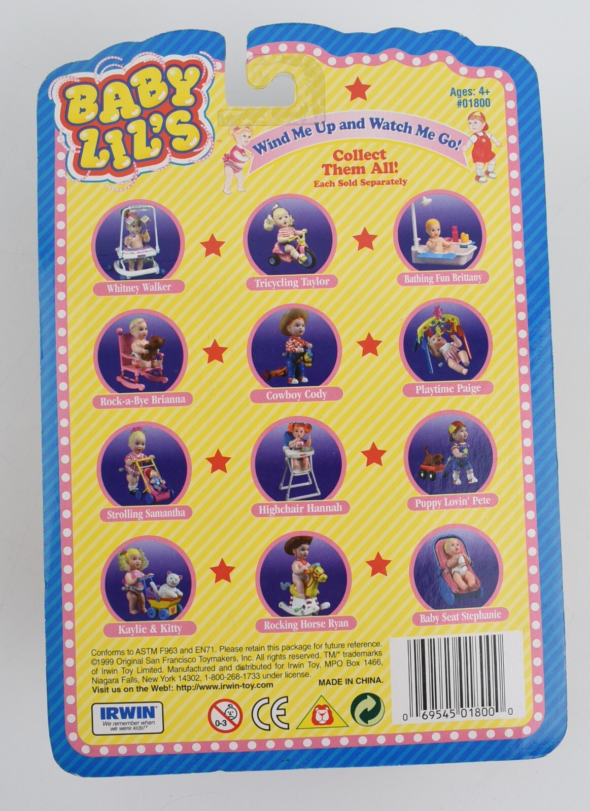 Baby Lil's - Wind Me Up And Watch Me Go - KAYLIE & KITTY