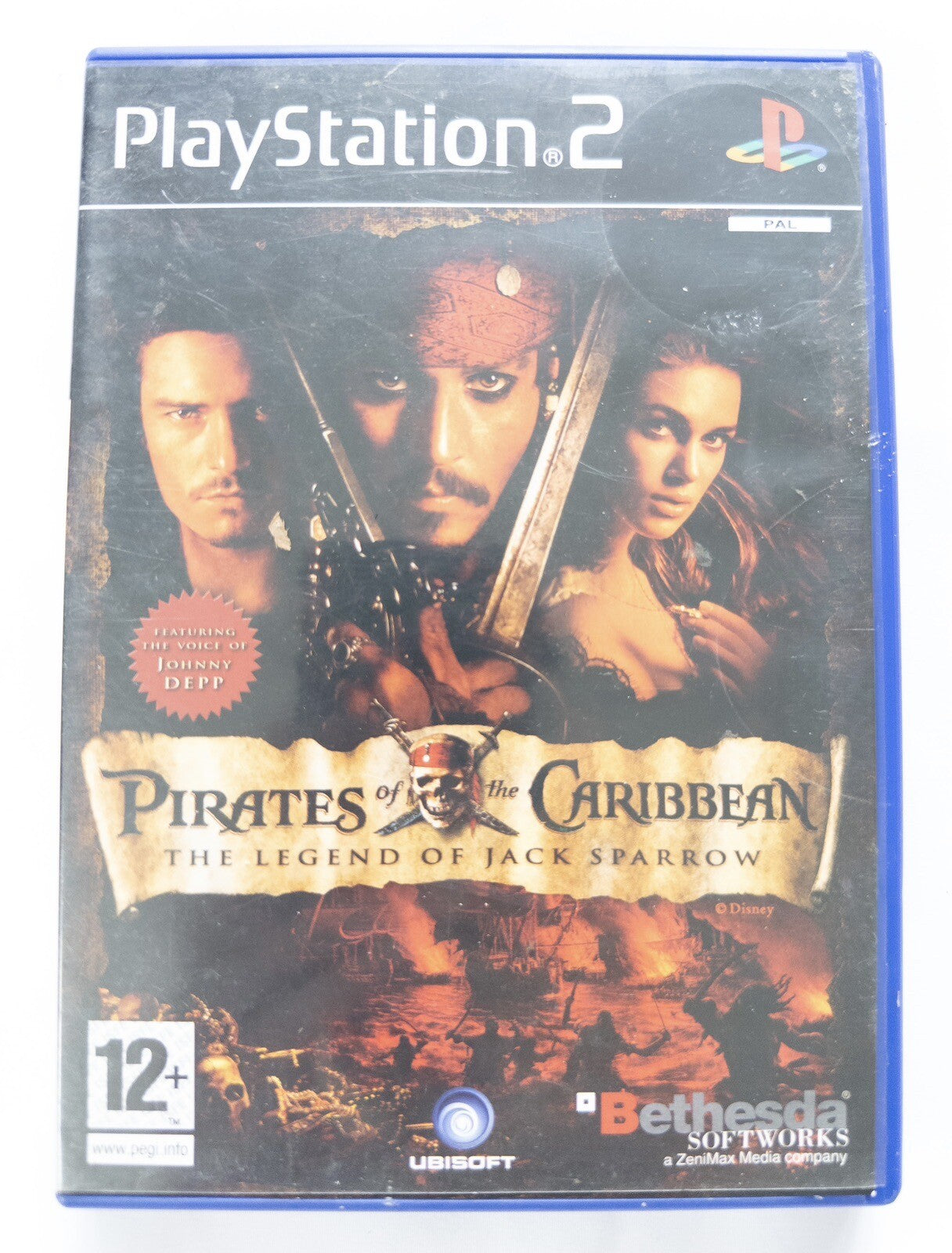 PIRATES OF THE CARIBBEAN The Legend of Jack Sparrow PS2 Game