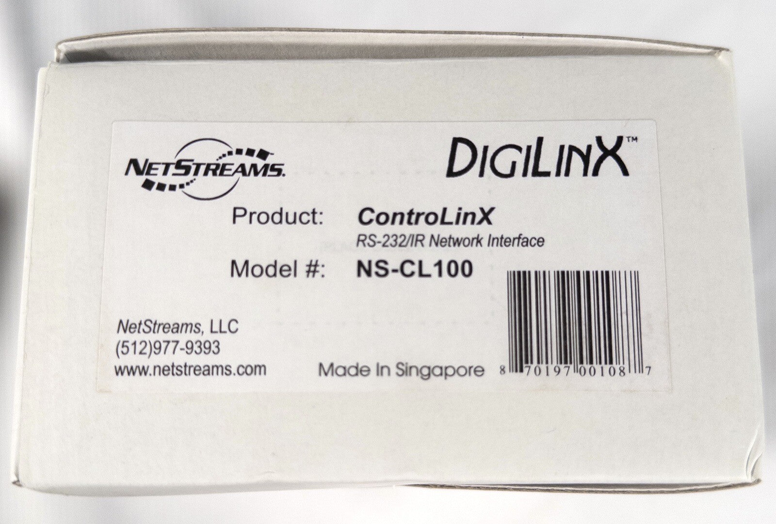 NETSTREAMS DIGILINX ControLinX NS-CL100