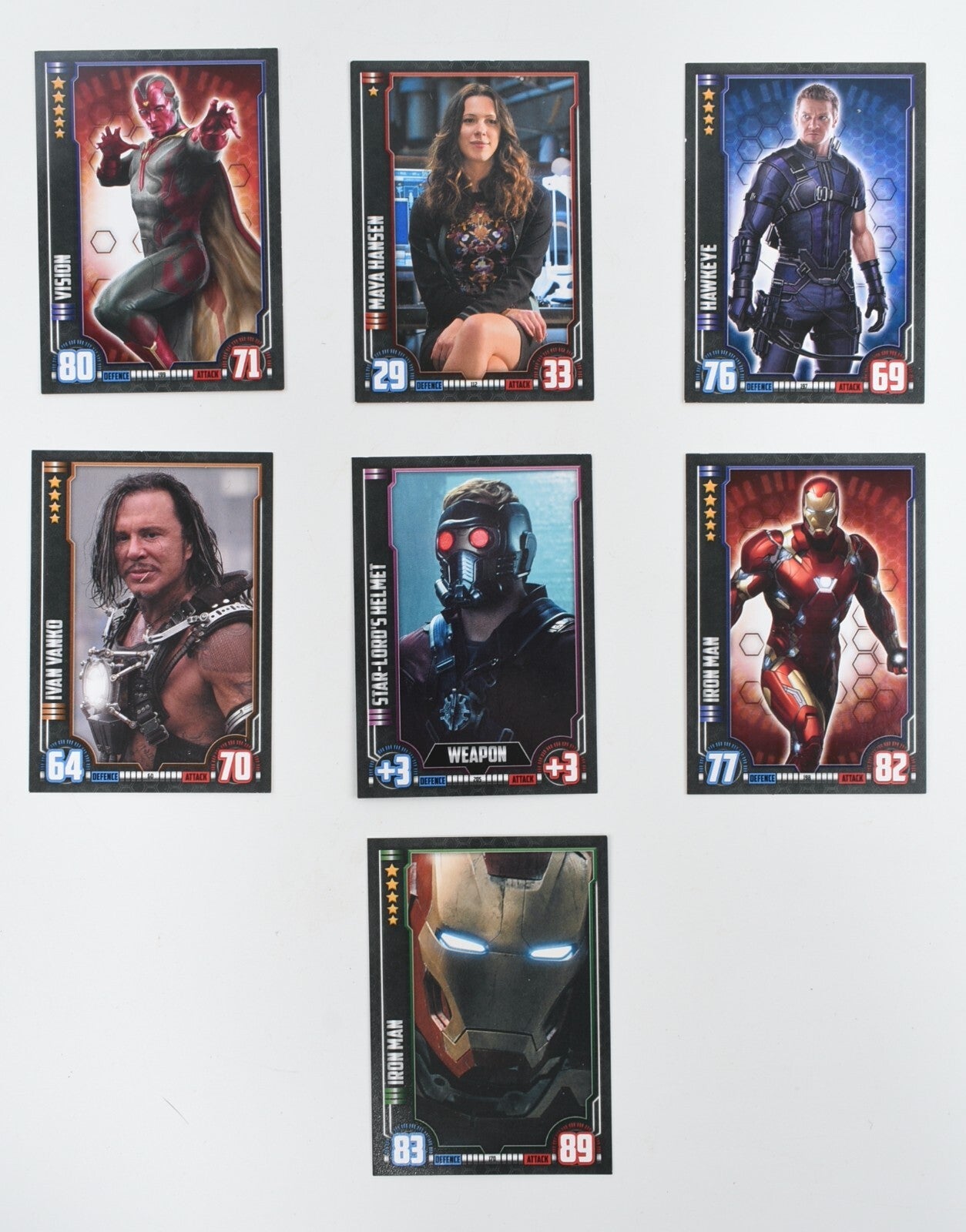 Topps Marvel Hero Attax ~ Trading Cards Bundle / Lot of 52 Cards