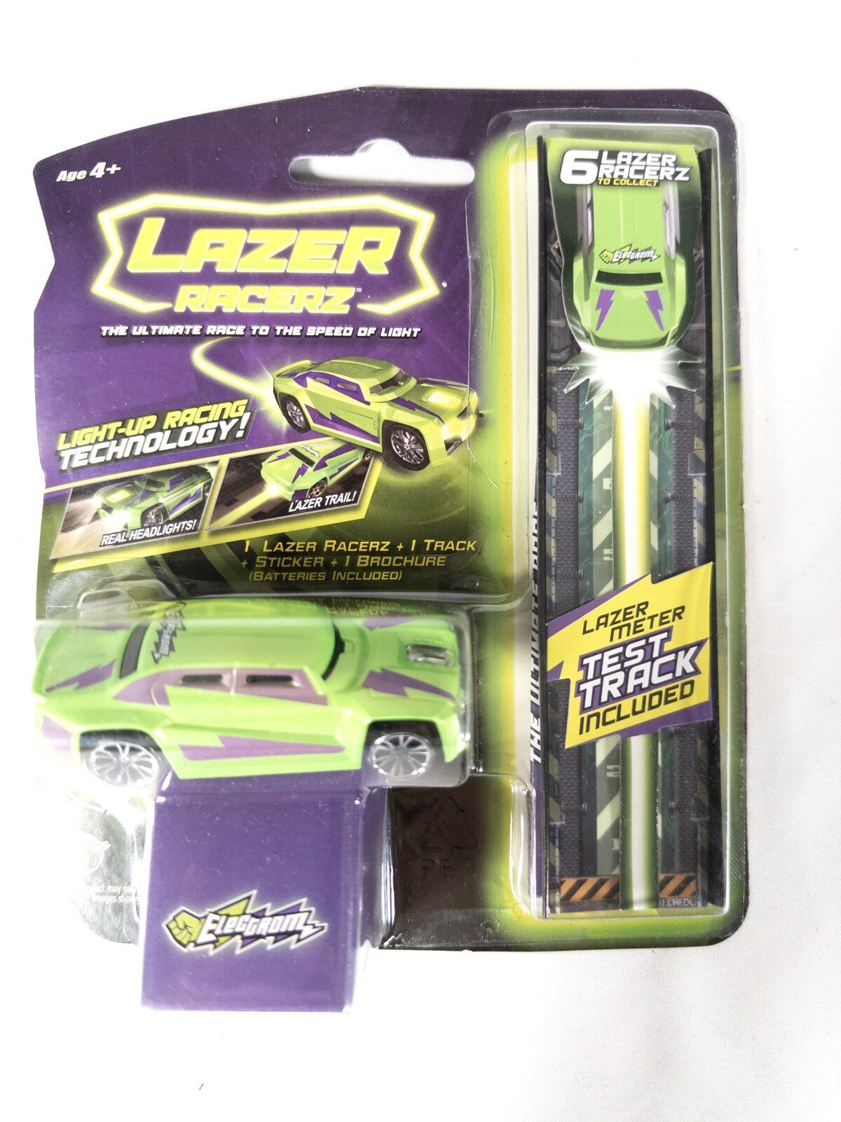 LAZER RACERZ Light up racing technology Green Car