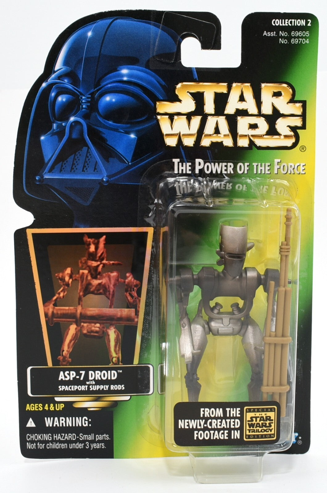 Star Wars: The Power of The Force - ASP-7 DROI,  Kenner (1996)