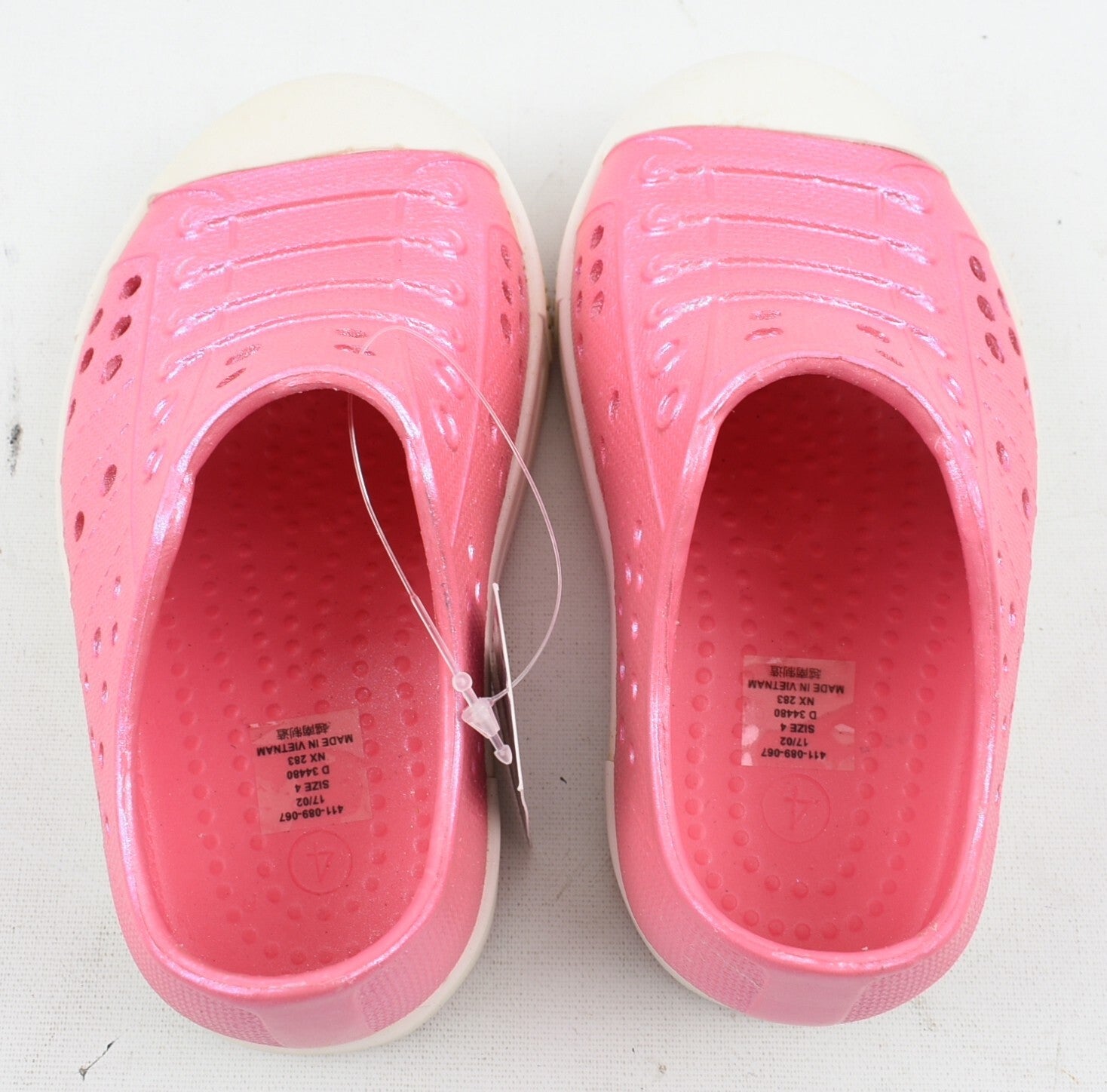 NEXT Baby Girls Water Shoes, Beach Pool Shoes, Pink, size UK 4 /EU 20.5