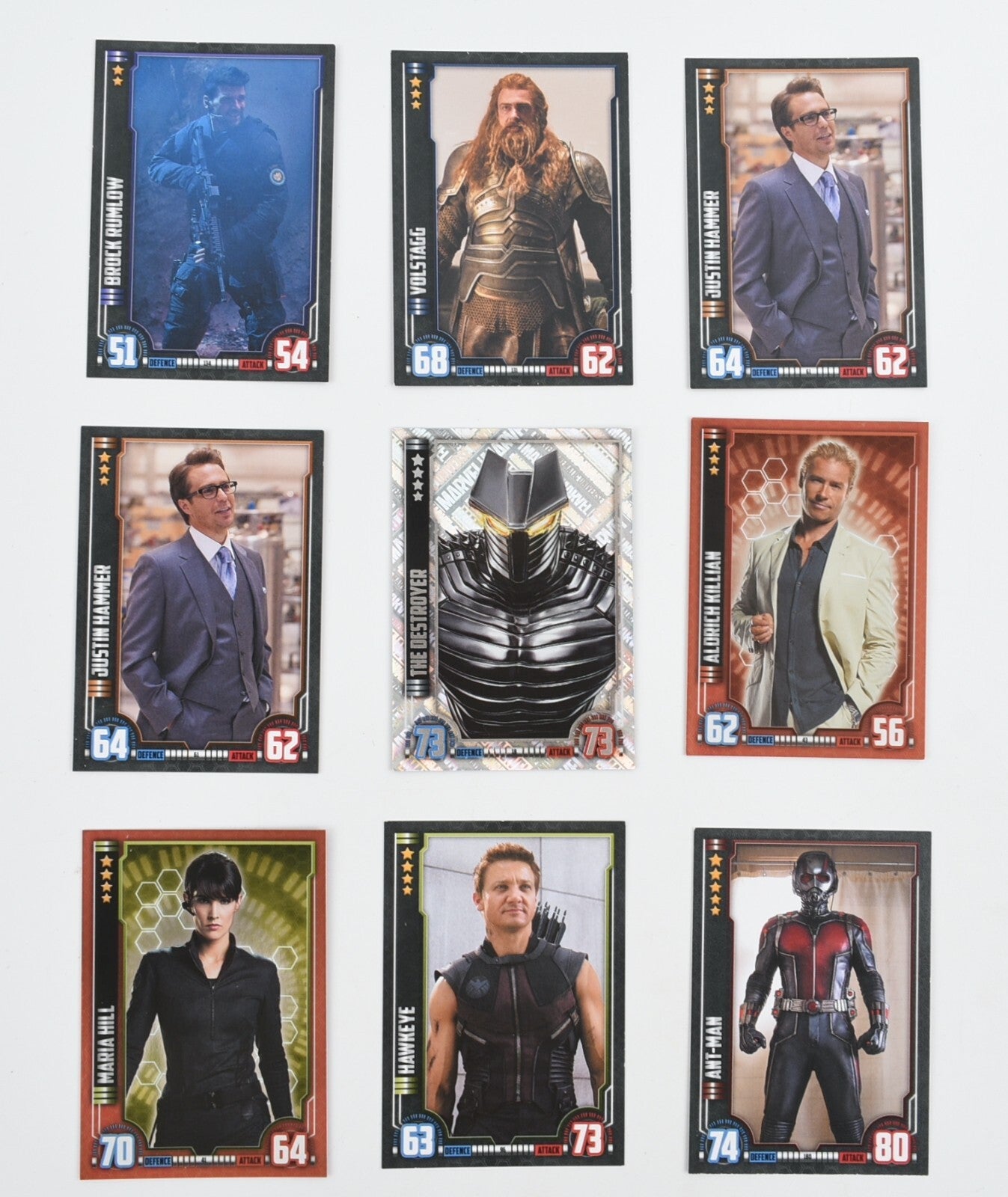 Topps Marvel Hero Attax - Trading Cards Bundle / Lot of 52 Cards