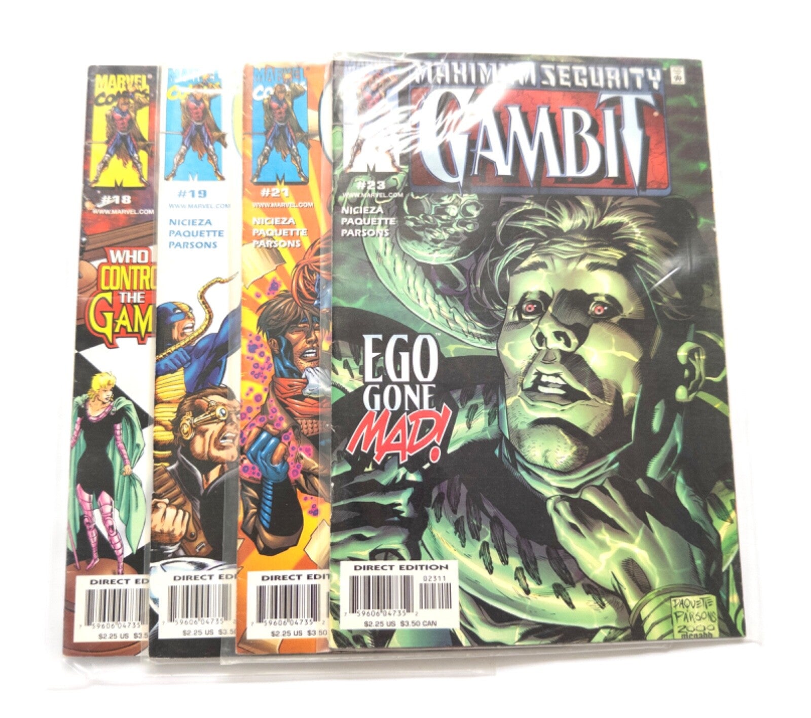 GAMBIT Marvel Comic Series