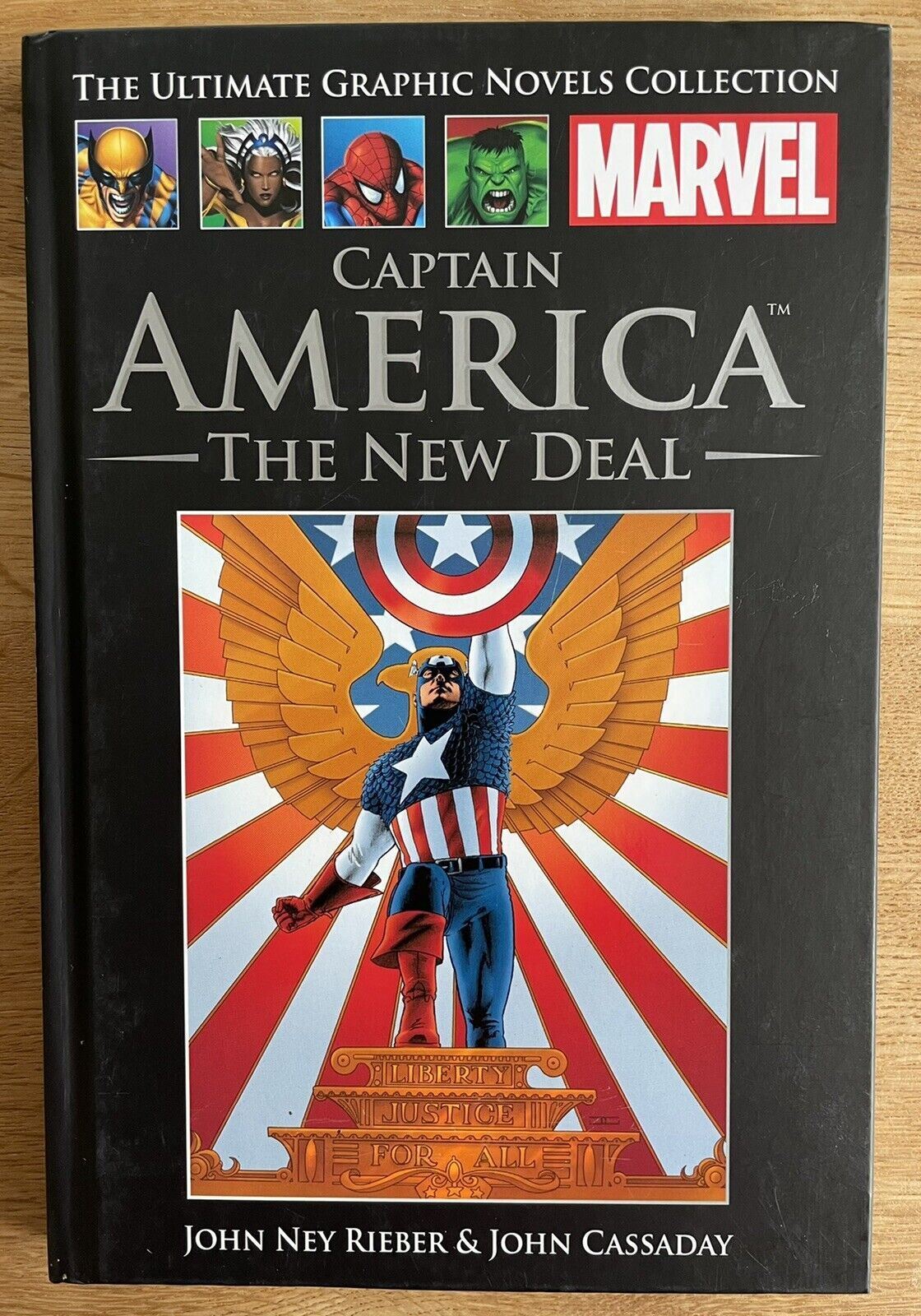Captain America The New Deal No.27 Marvel Graphic Novel Hardback Like New
