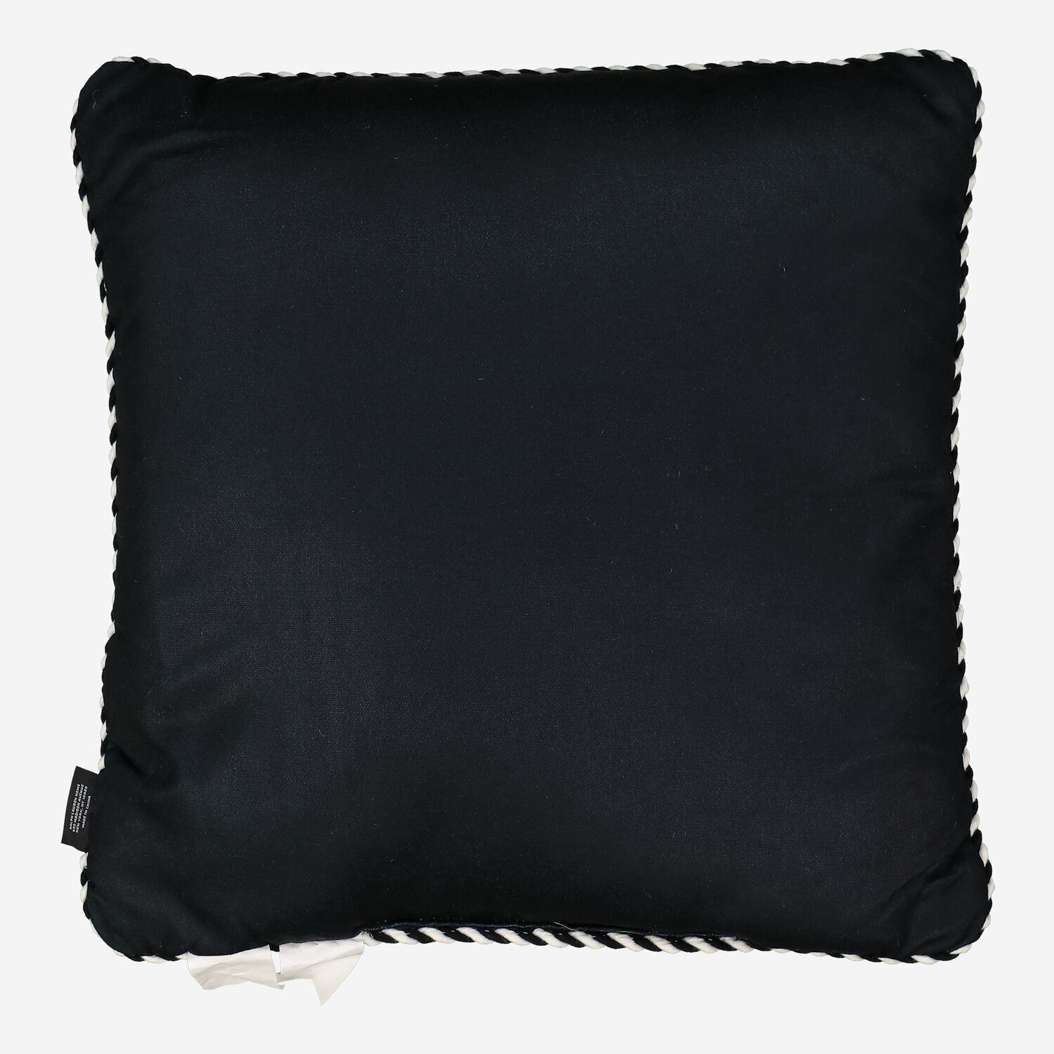 Lauren Ralph Lauren Black with Blue centre Indoor/Outdoor Cushion 50x50cm